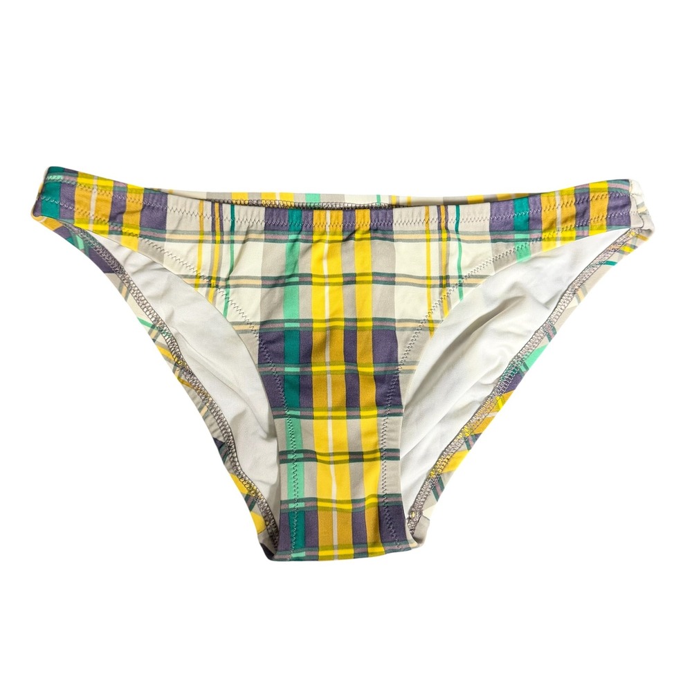 Victoria's Secret Plaid Bikini Bottom XS